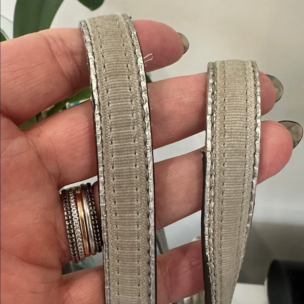 Coach Poppy Ikat Print Tote with Silver Trim - Picture 8 of 12